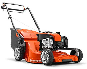 Tagliaerba a scoppio Husqvarna LC 247S, tagliaerba semovente per un prato ordinato e ben tagliato