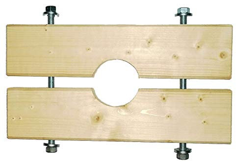 Holzzange für KG/HT DN 115/125 oder Blaue Brunnenbau Rohre zum BAU mit Plunscher, Kiespumpe, Erdbohrer Brunnenbohrer und Dreibein ihrer Gartenpumpe Schwengelpumpe in ihrem Garten