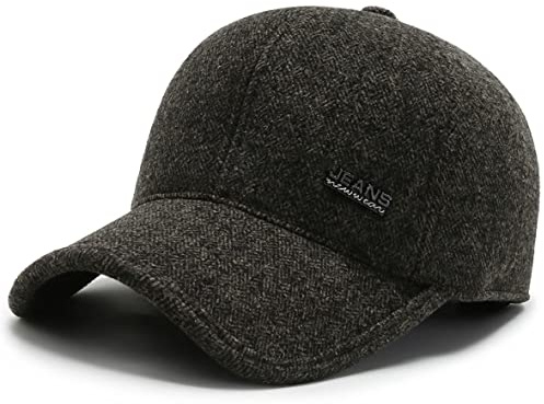 GYOUFU Baseball Cap für Herren Wintermützen 57-61cm (Braun 15)