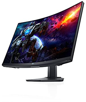 Dell S2722DGM - 27-inch QHD (2560 x 1440) Curved Gaming Monitor, 1500R Curvature, 165Hz Refresh Rate, 2ms Grey-to-Grey Response Time (Extreme Mode), 16.7 Million Colors, Black (Latest Model)