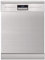 Exquisit® Lavavajillas 60Cm, Clase B, Acabado Inox,14 Servicios, 6 Programas, Display Digital, Indicador Falta Sal y Abrillantador, Inicio Diferido, Consumo 65 kWh/100ciclos, Medidas 84,5x59,8x60 Cm.