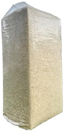 20kg Approx Large Bale Wood Shavings Animal Bedding - UK Wood Substrate Dust Extracted - Suitable for Hamster Rabbit Mice Gerbils Guinea Pig Small Animals Nesting & Burrowing - 1 x 20kg Large Bales