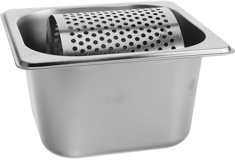 NOLITOY Rouleau à Beurre en Acier Inoxydable 18 L Support Distributeur Professionnel pour Tartiner Uniformément Hamburgers Pâtisseries – Accessoire la Cuisine Barbecue Pique-Niques