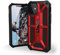 Urban Armor Gear Monarch Funda Apple iPhone 12 Mini (5,4) [Protección de 5 Capas el estándar Militar, Compatible Carga inalámbrica, Resistente a los choques] Rojo (Crimson)