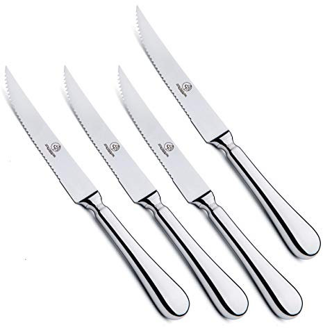OTW PAVILION Steak Knife Set of 4 Premium Kitchen Table Knife INOX Handle Dinner Knives …