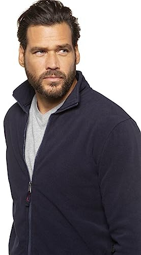 JP 1880 Homme Chaqueta Polar Veste Polaire, Bleu Marine Foncé., 7XL EU