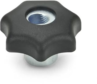 Ganter Normelemente | Schnellspann-Stergriff | Schnellspannmutter | M8 | GN 6336.3-40-M8