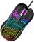 BRIGHTFUFU Souris De Jeu Rvb Nid Abeille Design Creux pour Ordinateur Portable Bureau Facile à Utiliser