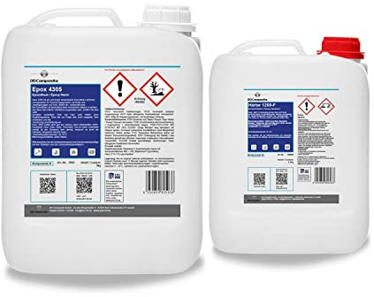 DD Composite Epoxidharz 4305 mit Härter 1208-F 7,5kg Laminierharz Beschichtungen Reparaturen Formenbau hervorragende Haftung auf vielen Untergründen