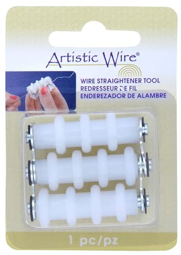 Artistic Wire Tool, Nylon Wire Straightener, 3 Rollers