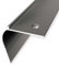 Treppenkantenprofil 48 x 48 x 2500 mm Winkelprofil Aluminium hochwertig Versenkt Gebohrt Edelstahl Einfasshöhe 3 mm Küberit