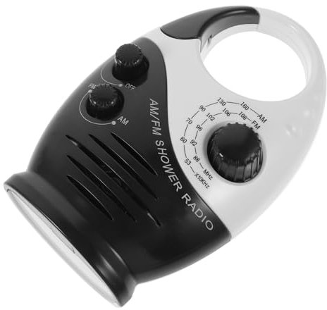 Alipis Radio De Étanche Supérieure Radio De Salle De Bain Haut Parleur Intégré pour Détente Au Bord De sous