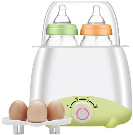 Calentador de Biberones Rápido Calientabiberones para Leche Materna | Máquina Portátil con Control Preciso de Temperatura para Mamá Viaje Coche