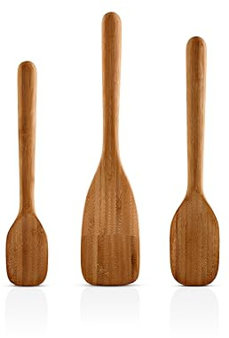 Eva Solo | Nordic Kitchen Küchenutensilien-Set 3-TLG. aus Bambus |DREI unverzichtbare Utensilien zum Kochen und Servieren | Bamboo