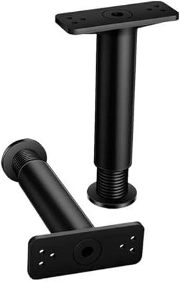 GWPBMGN Telescopic Adjustable Bed Beam Support feet, high Hard Plastic Steel Furniture feet, Sofa feet Bed Base Load-Bearing(20-37CM)