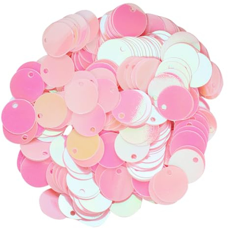Tometure Paillettes Sciolte Rotonde Per Cucito Fai Da Te 1 Pollice 30G Decorazioni Per Abbigliamento Borsa Scarpe Artigianato Festa Matrimonio