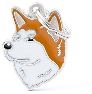 MyFamily tag Shiba Inu tallrik hundar gratis gravering anpassade katter