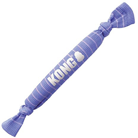 KONG - Puppy Signature Crunch Rope Single - Purple