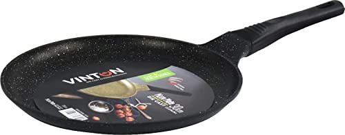 Sterling Ventures Vinton Diecast Non Stick Dosa Tawa Tava Pan Naan Roti Chapati Flat Bread 30CM