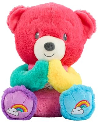 Mood Bears® Hope Bear (Large) – Multi-Coloured Plush for Kids & Adults, Encouraging Positivity & Emotional Resilience