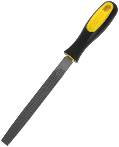 HOMSFOU Lima Piatta in Metallo Lima in Acciaio Lime Per Affilatura Facile Da Appendere Massima Resistenza