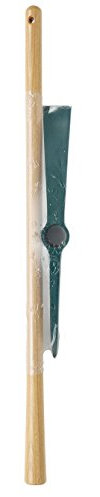 Leborgne, Pioche de Terrassier 2,0 kg, Douille Ronde en Acier Forgé et Trempé avec Manche en Bois, Outil de Jardinage Idéal pour Creuser et Aménager le Sol, Résistant et Durable