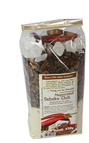 Likör Magenrebell Schoko - Chili Menge:430g