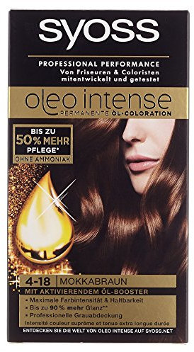 Syoss Oleo Intense Coloration 4-18 Mokkabraun, 115 ml