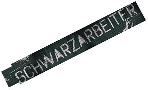 Zollstock Schwarzarbeiter Meterstab Geschenk Männer Vater Bau Handwerker 2m Holz