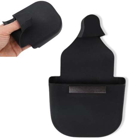 Tomedny Reusable Silicone Fuel Glove, Silicone Glove Universal for Pumping Gas Protect Hands from Filthy Gas Pump Handles and Keypads Black