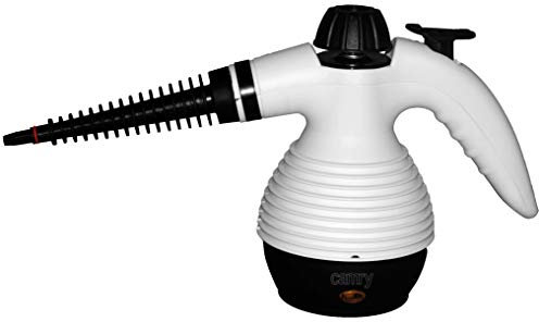 ADLER Camry Limpiador a vapor, 1500 W de potencia máxima, tanque de agua de 350 ml