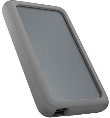 ICY BOX Boîtier externe USB-C pour disque dur/SSD SATA 2,5 pouces, USB 3.1 (Gen 2, 10 Gbit/s), Aluminium, Protection en Silicone, IB-246-C31-G