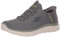 Skechers Summits High Range Herren Sneakers, Charcoal Mesh Trim, 39 EU