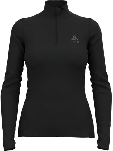 Odlo Thermounterwäsche Damen Merino 200 I Merino Unterwäsche Damen I Langarm Thermoshirt