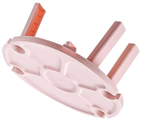 SEWOART Klappbarer Picknicktisch Für Outdoor Weinfeste Runder Kunststoff Wein Und Obstaufbewahrungstisch Mit Weinglasregal Tragbarer Multifunktionaler Camping Und Gartentisch