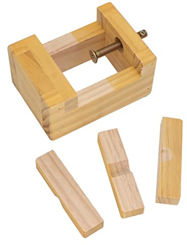 Pince à découper en bois Mini pince plate pince à étau conception ergonomique légère portable bricolage sculpture artisanat outil de sculpture pour l'entretien de la montre