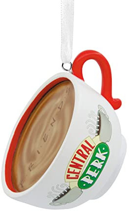 Hallmark Central Perk Mug Christmas Ornament, Friends Decoration, TV Shows Decoration, Hanging Ornament, Gifts for Christmas
