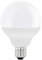 Eglo LED E27 bombilla de globo, lámpara LED, 11,8 vatios (equivalente a 75 vatios), 1055 lúmenes, blanco caldo, 3000 Kelvin, bombilla G95, diámetro 9,5 cm