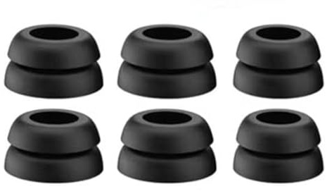 3 par ultrakomfort Galaxy Buds Pro hörlurar ersättning, dubbel fläns silikon hörlurar tillbehör kompatibla med Samsung Galaxy Buds Pro 2021