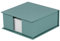 Rössler Papier 1312452380 - S.O.H.O. Zettelbox, Opal, 11 x 11 x 4,6 cm, 1 Stück, Zettelkasten für ca. 270 Notizzettel 9,5 x 9,5 cm