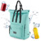 Coolin' Kühlrucksack 30L | Rucksack mit Kühlfach für Bier, Picknick, Getränke & Co | Kühltasche als Rucksack - praktisch & einfach | Thermo Rucksack für Strand oder Wanderungen (Mint)