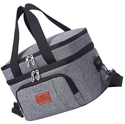 ULTECHNOVO Catering-Tasche Isolierte Transporttasche für Mahlzeiten Großes Fassungsvermögen für Den Einsatz Im Freien und Einfache Handhabung