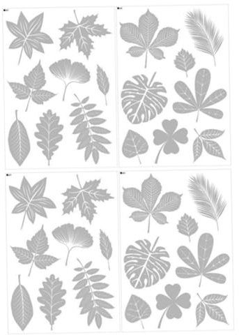 PRETYZOOM 2juegos Pegatinas De Alerta De Aves Calcomanías Para Vidrios Protección Para Aves Decoración