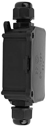 Junction Box, IP66 Black Distribution Cable Connector Case, Nylon Material, for Indoor and Outdoor Electrical, Communication, Firefighting, Petrochemical, etc.