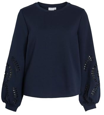 Visandy L/S detaljtröja – Noos, marinblå blazer, XL