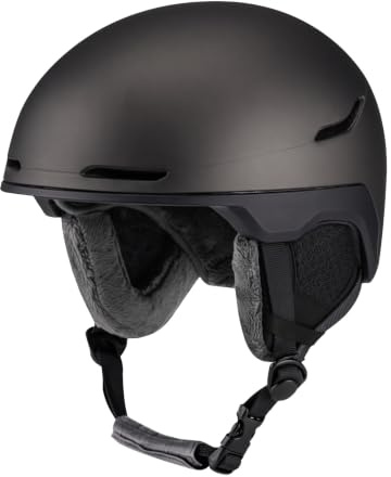 Skidhjälm snowboard hjälm cykel hjälm vuxen lättvikt eps foder förtjockad pc skal justerbar sammet interiör för män kvinnor vit svart ti djupblå m l (M)