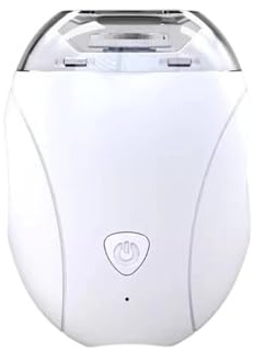 Cortauñas eléctrico para bebés con protector recargable y silencioso para recién nacidos, cortaúñas ABS para bebés