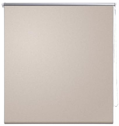 vidaXL Estor Opaco, 120 x 175 cm, Color Beige