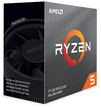 AMD Ryzen 5 3600-3.6 GHz - 6-core - 12 threads - 32 MB cache - Socket AM4 - Box