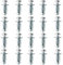 gotyou 20 Pcs Dadi Petalo per Fissaggi in Metallo,Tasselli per Parete Cava,Dadi a Petalo con Vite Ad Espansione,Per L'installazione Di Tende,Per Cartongesso,Pannelli per Pareti in Mattoni